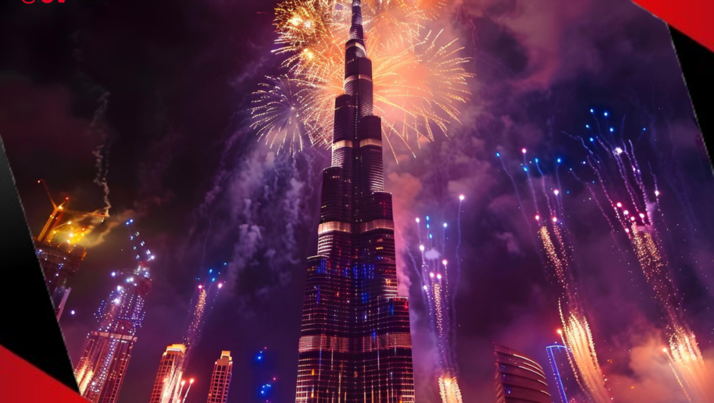 Burj Khalifa Fireworks