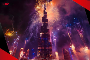Burj Khalifa Fireworks